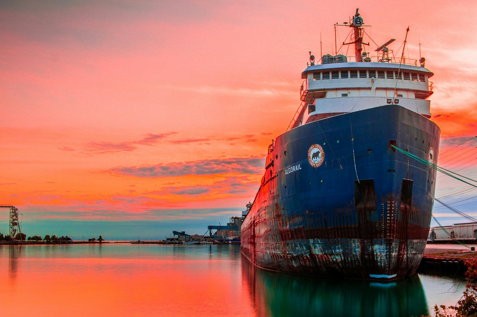 Oil tanker ship at sea representing global crude shipping routes